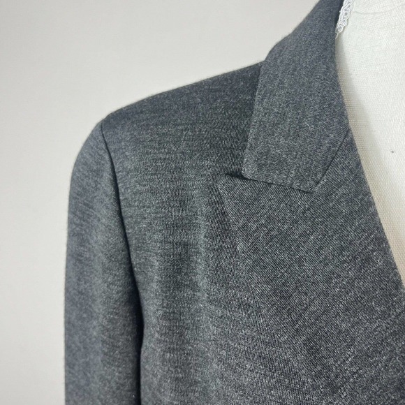 Emanuel Ungaro Double Breasted Wool Blazer Jacket Size 10/44 Knit - Picture 3 of 15